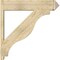 Ekena Millwork Funston Arts & Crafts Rough Sawn Outlooker, Douglas Fir, 8"W x 36"D x 36"H OUT08X36X36FST03RDF - alternate 4